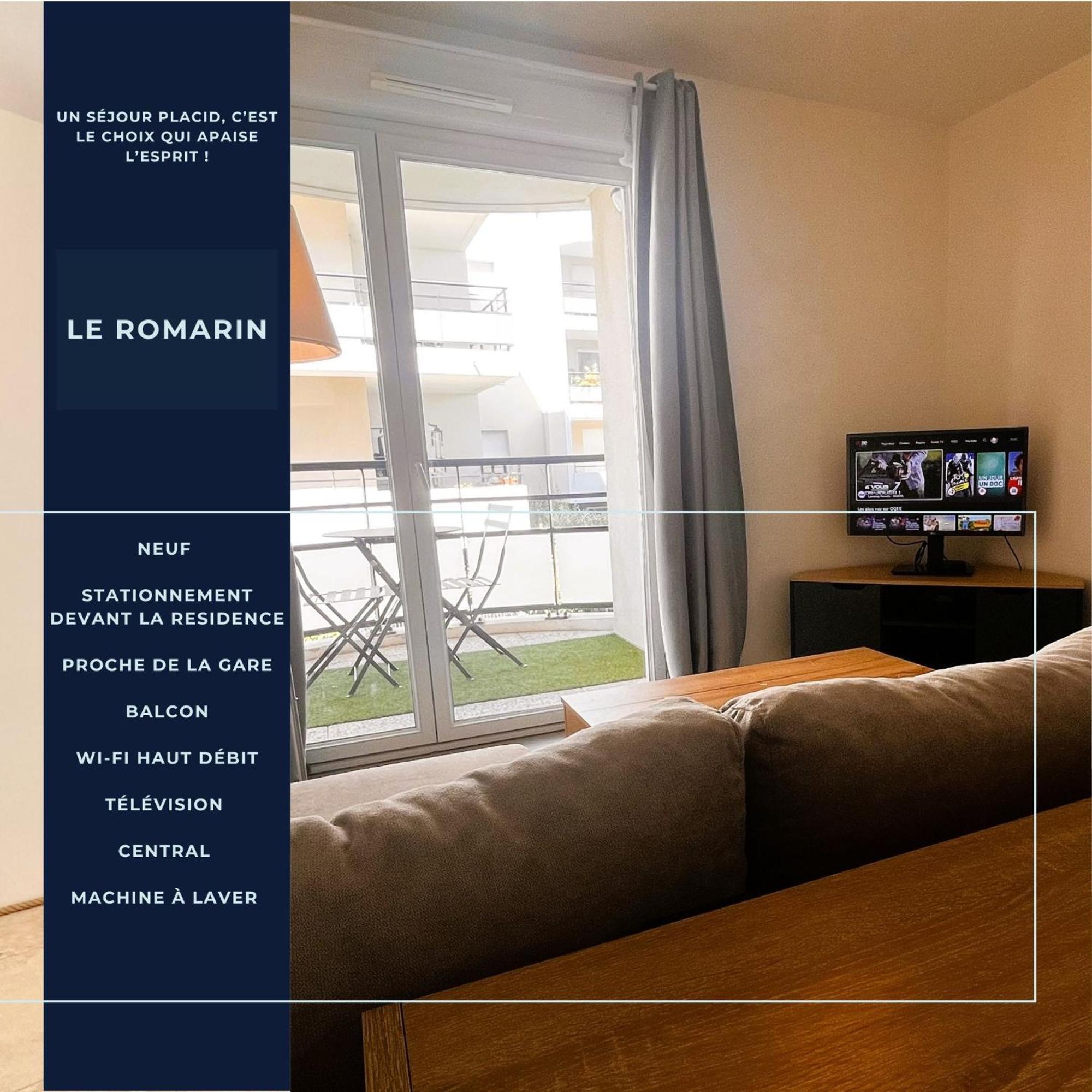 Appart Romarin - Proche Gare - Cosy Miramas Exterior foto